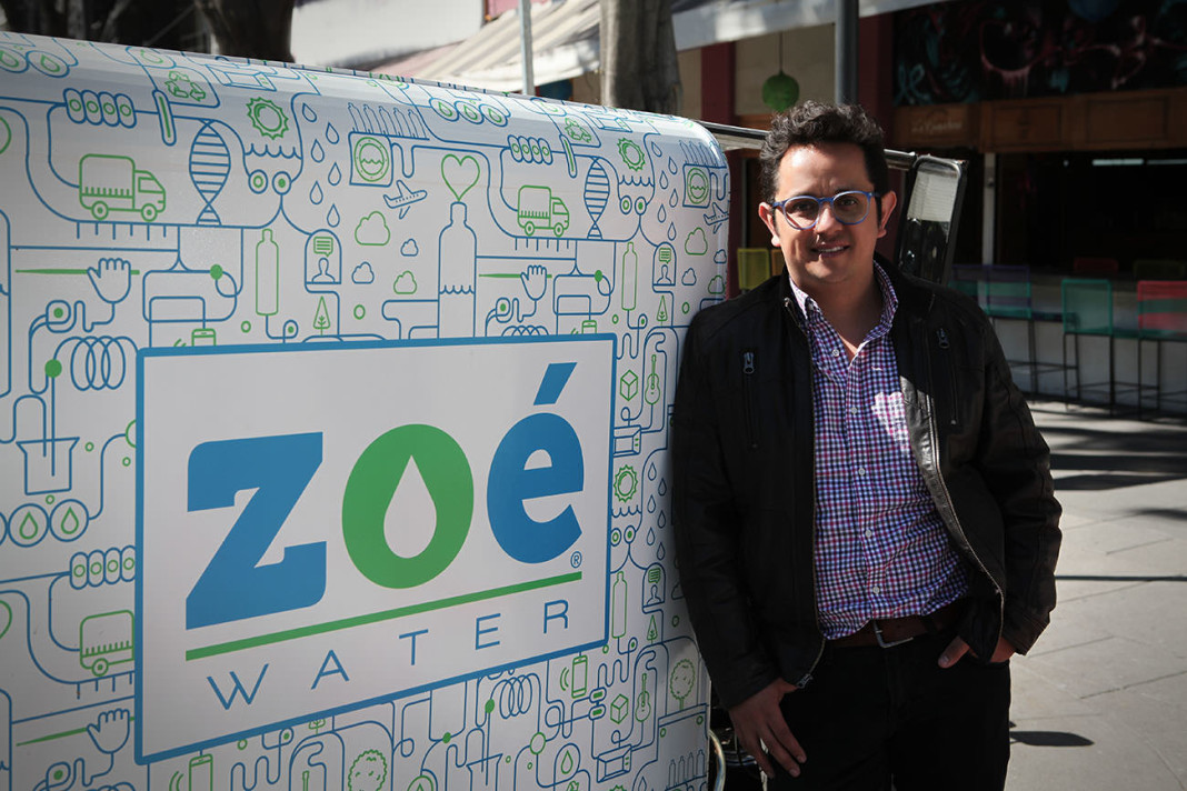Hector Cruzado, cofundador de Zoé Water