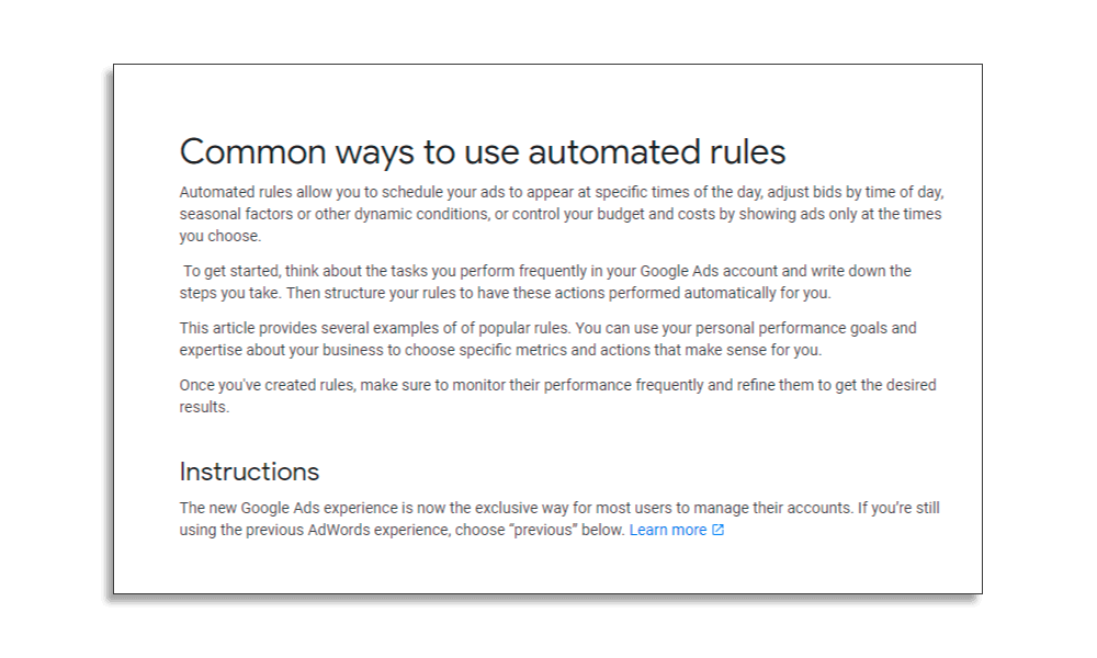 marketing automation for beginners google ads help website summary