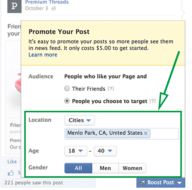 Facebook for real estate agents. Facebook ads segmentation.