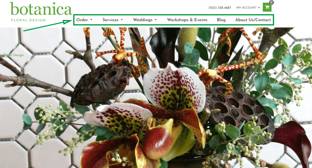 marketing-ideas-for-flower-shops-botanica-homepage