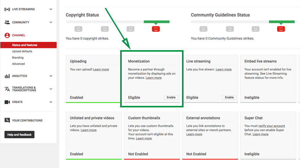 examples of google ad monitization