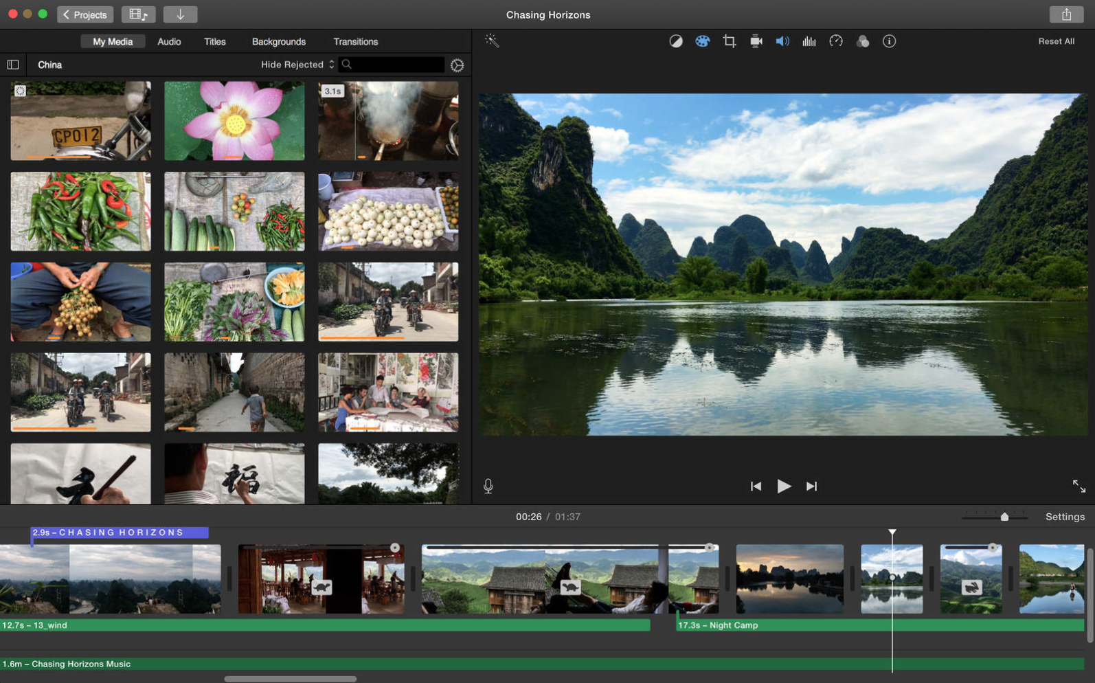 How to make a promotional video. iMovie example.