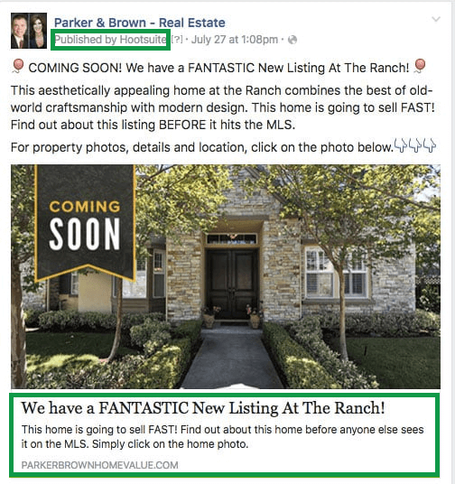 How to get clients in real estate. Facebook Real Estate Ad Call To Action.