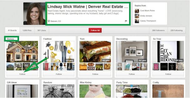 How to get clients in real estate. Pinterest Real Estate Agent Board Denver.