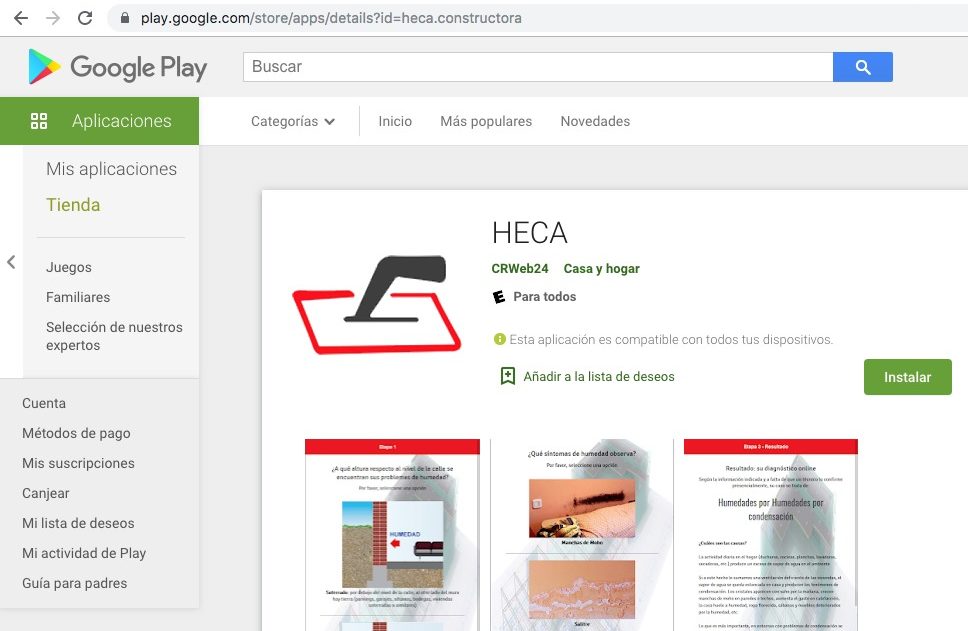 Plan de Digitalización Costa Rica. App de Heca.