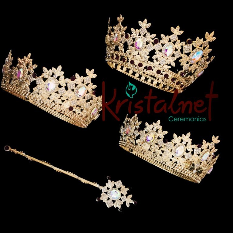 Kristalnet. Coronas para reina y princesas